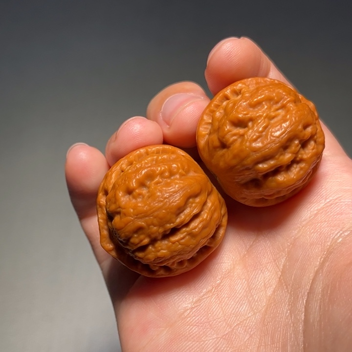 文玩核桃把件元宝024