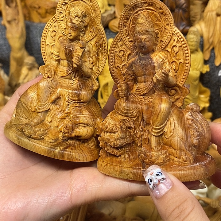 柏木（崖柏）崖柏瑕疵文殊普贤