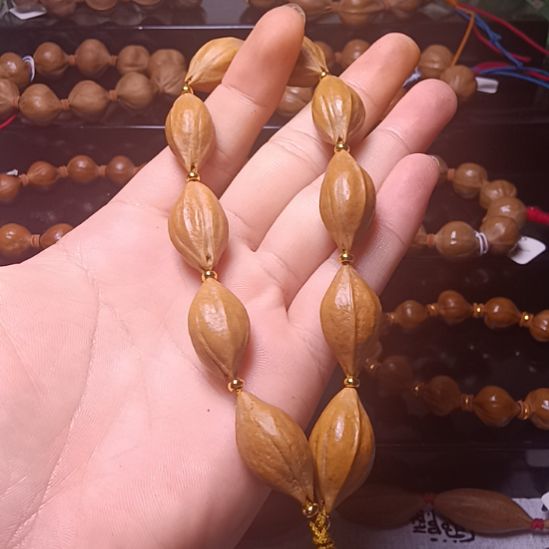 手串/手链橄榄核橄榄核三花铁核柳叶手串1.4