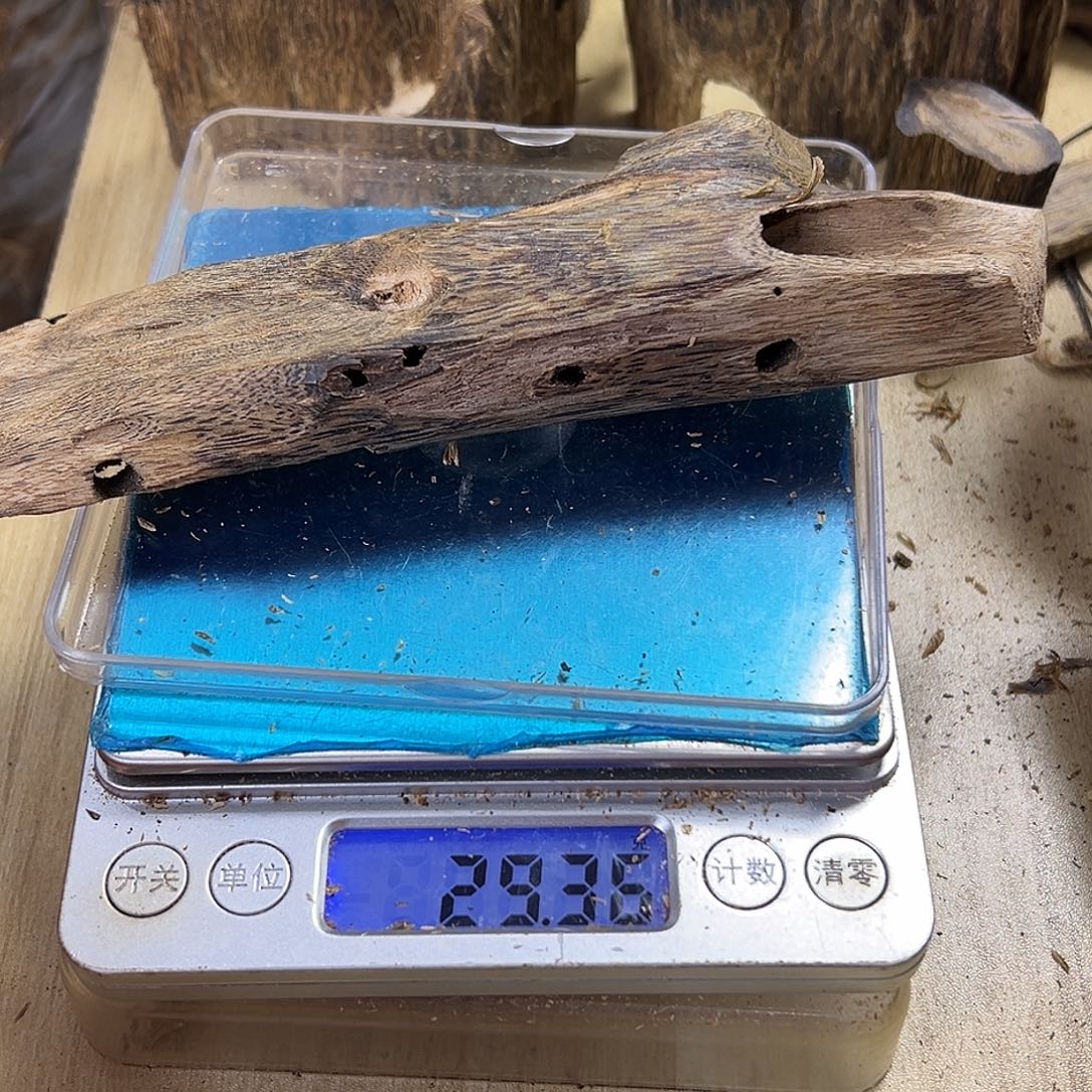 香料绿奇楠虫漏29克张勺子