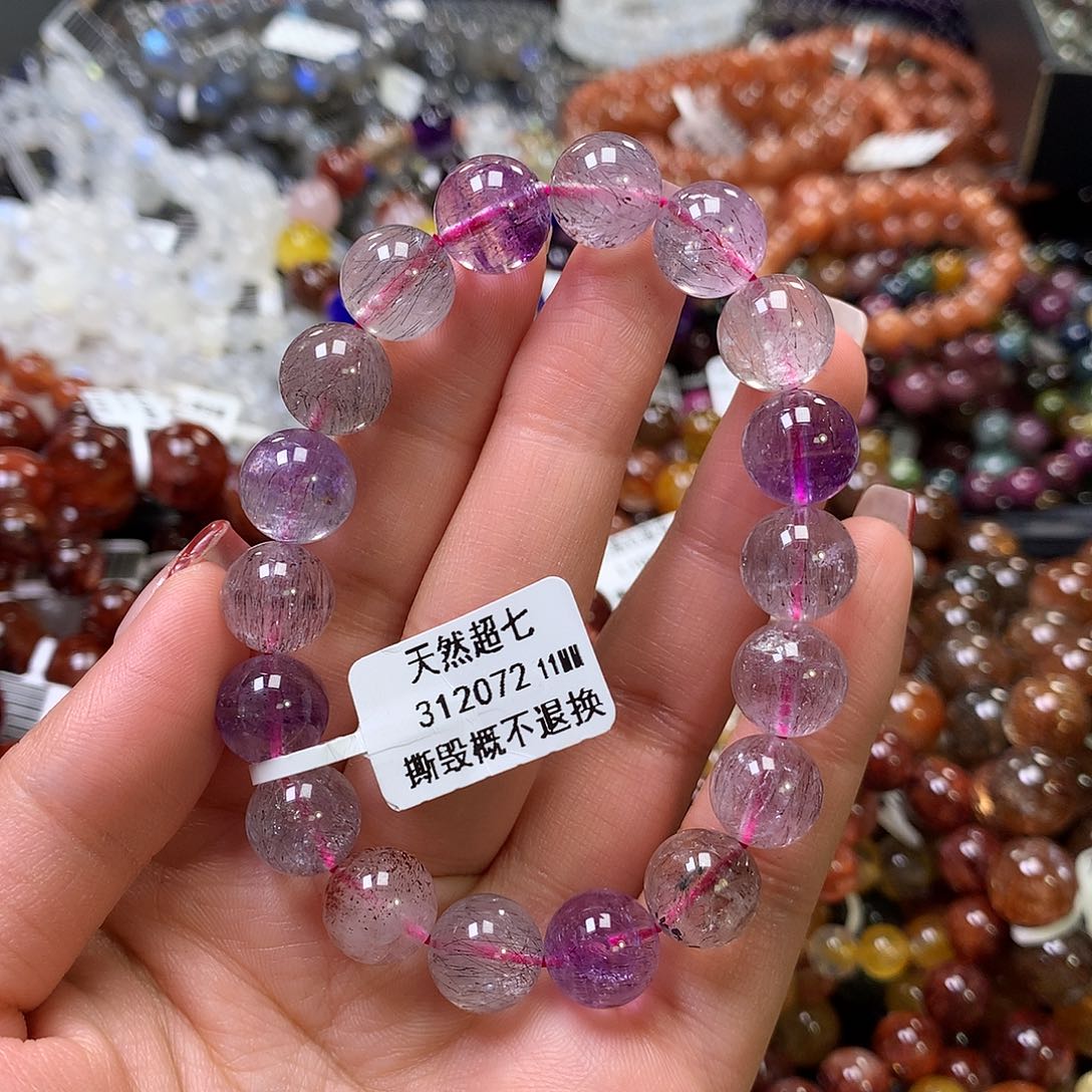 水晶手链未镶嵌，