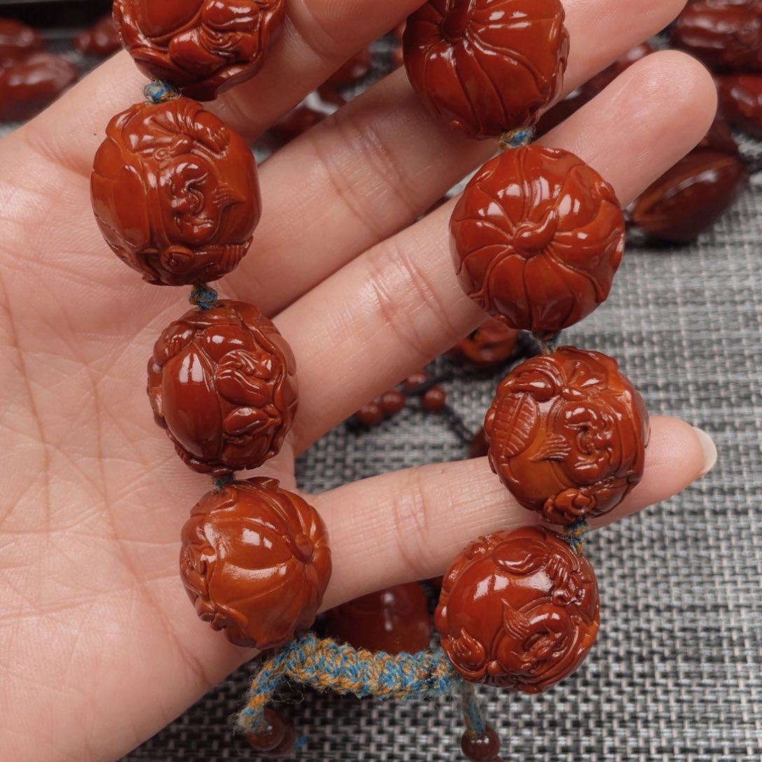 手串/手链橄榄核强财神23