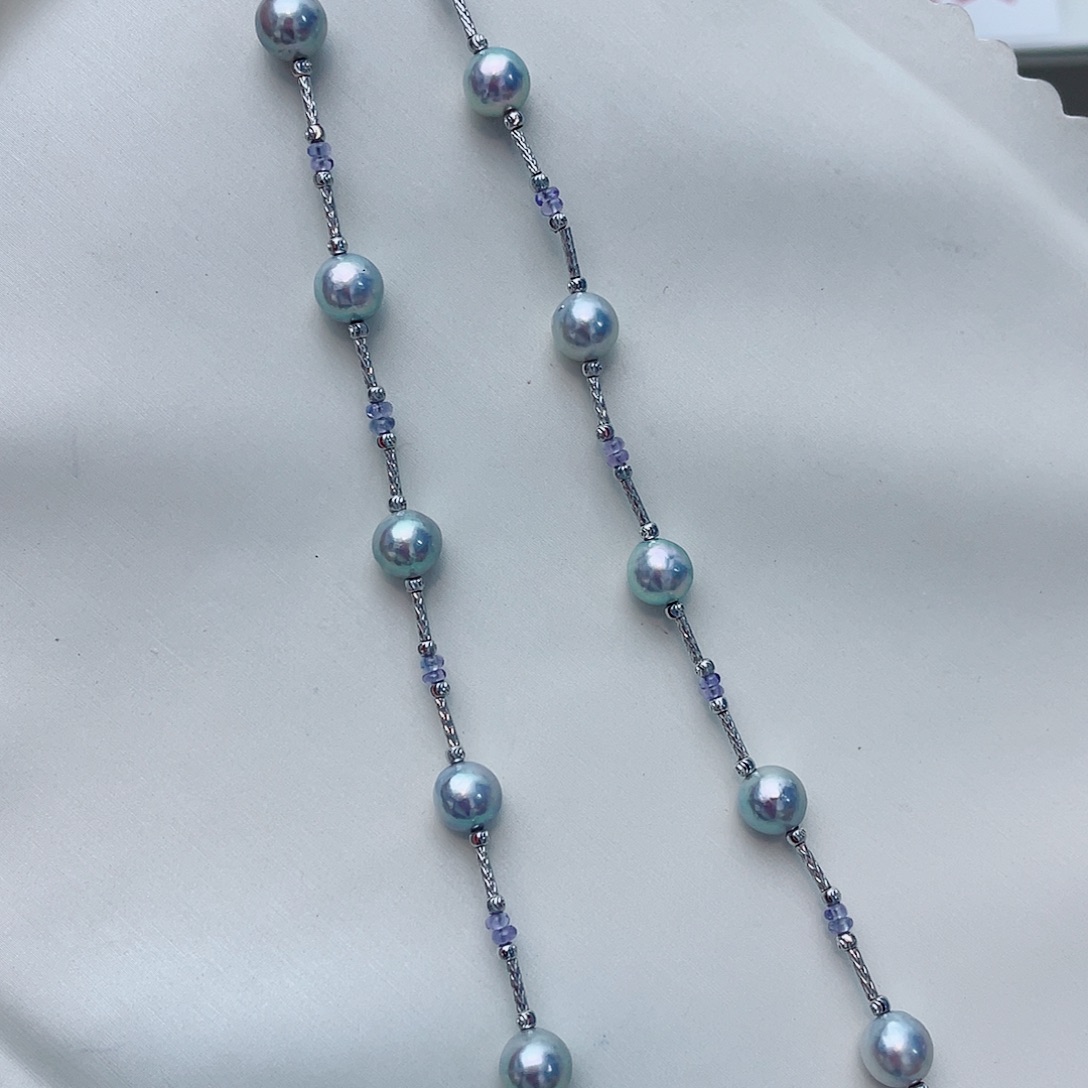 海水珍珠未镶嵌颈饰w8