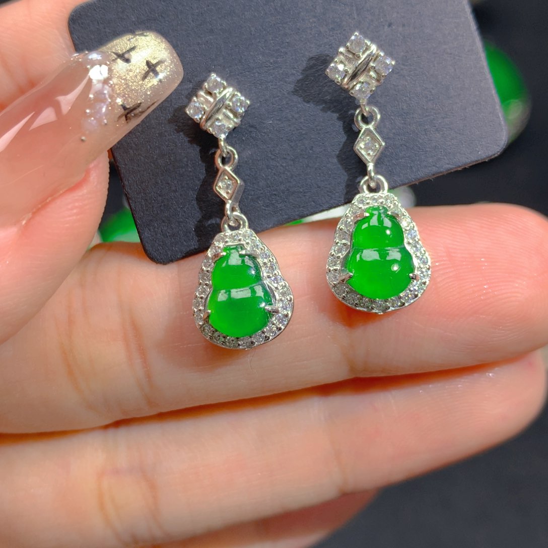 翡翠颈饰银S925镶嵌1111111111