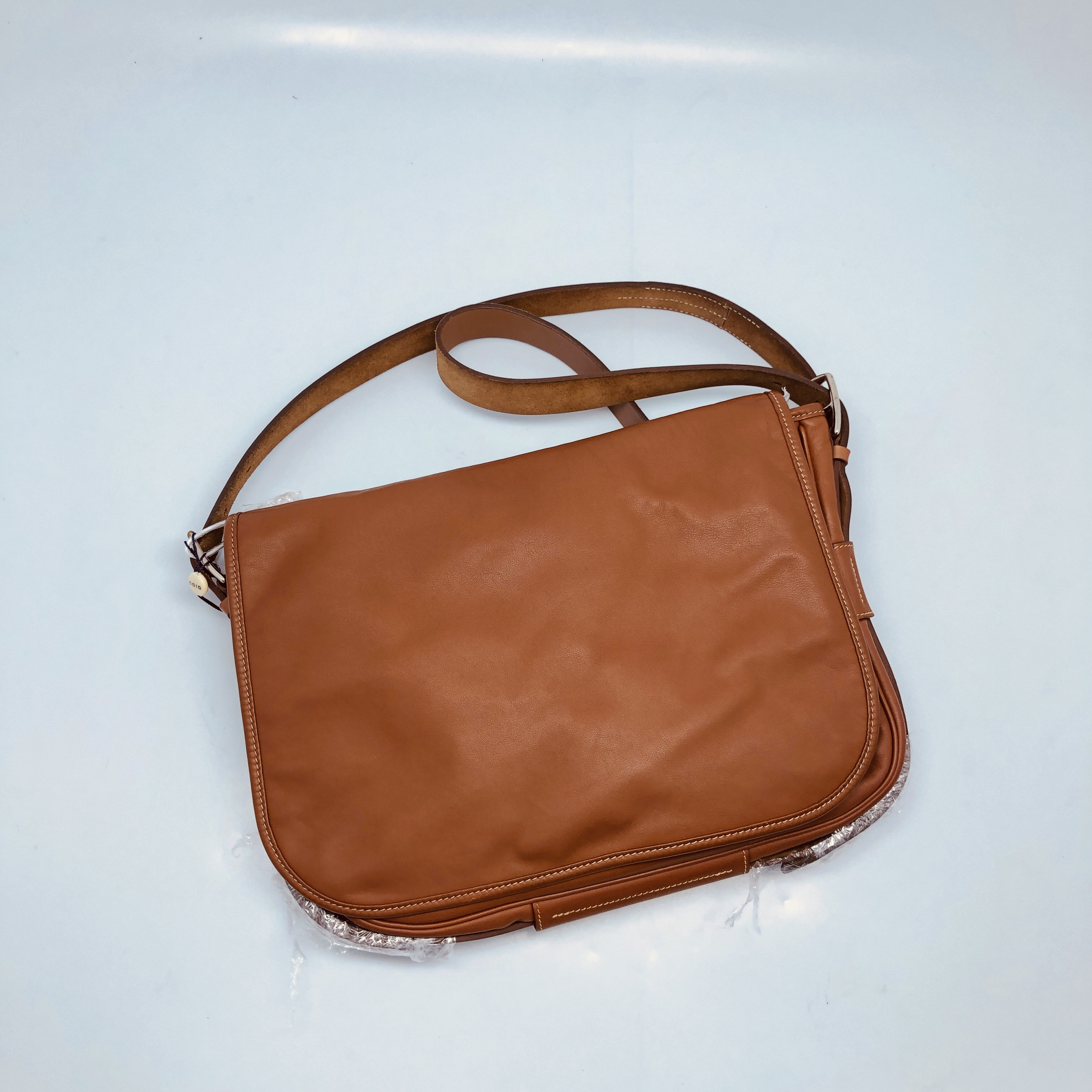 95新 Hermes/爱马仕 翻盖邮差包