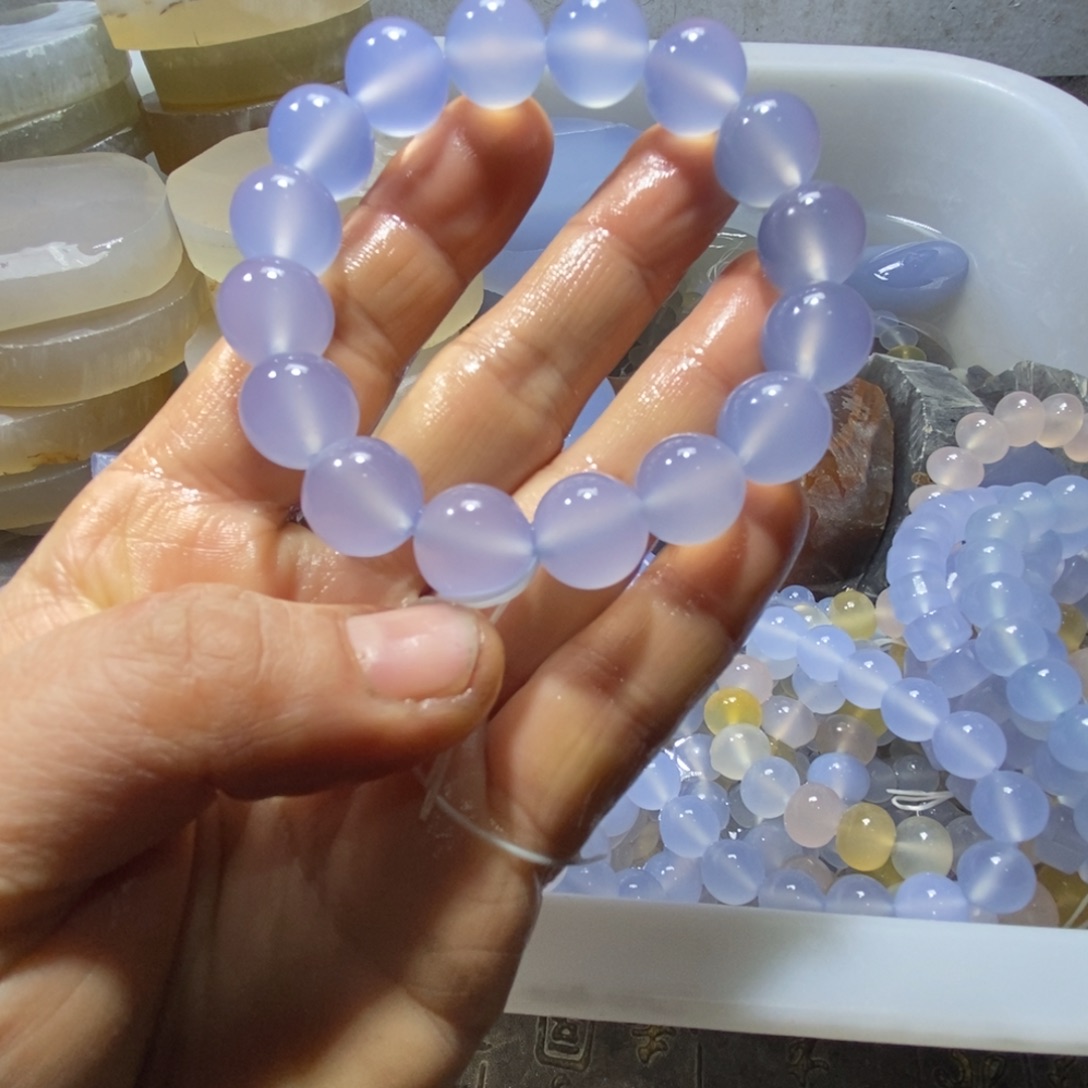 玛瑙/玉髓未镶嵌手链