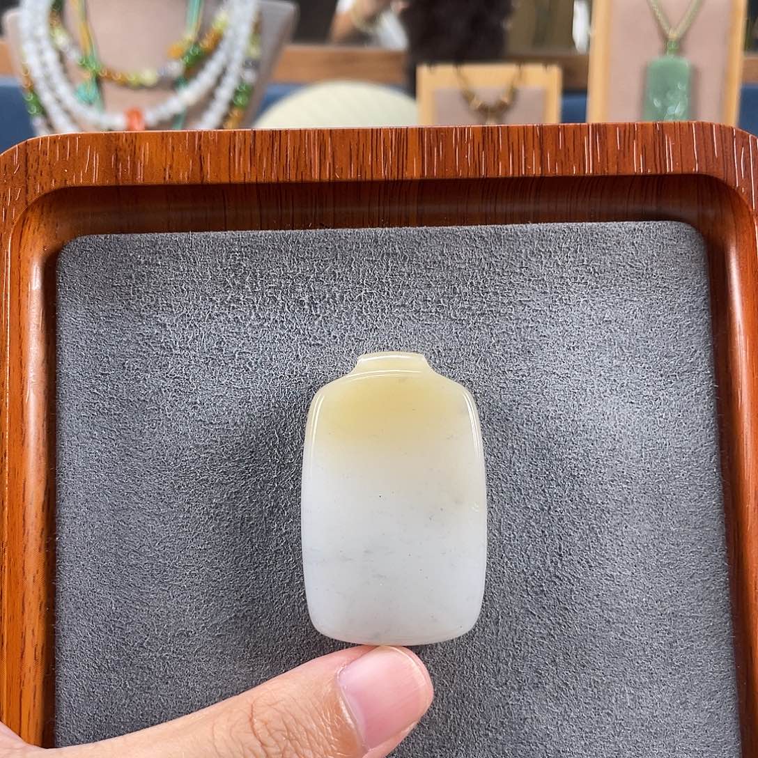 吊坠(不含链)未镶嵌和田玉