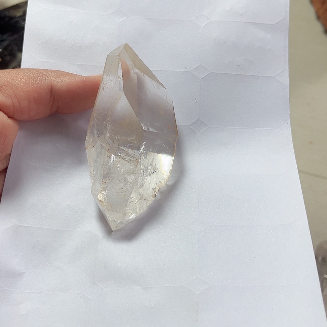 水晶天然水晶原石摆件未镶嵌碧*果