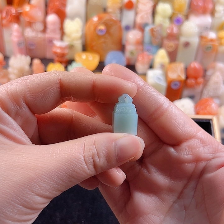 云南石印石小*灯1.2厘米，包刻