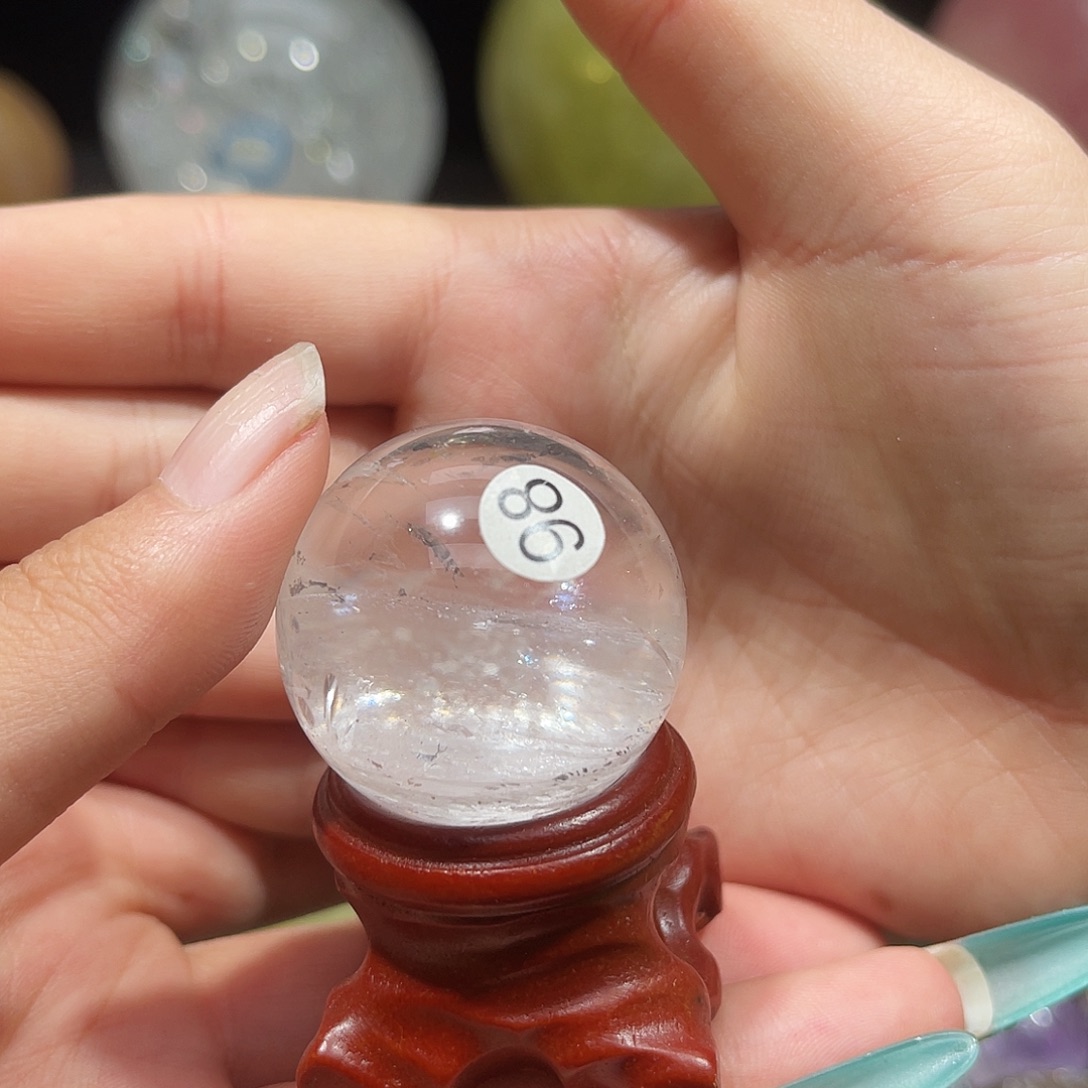 水晶珠宝半成品未镶嵌微瑕3.45