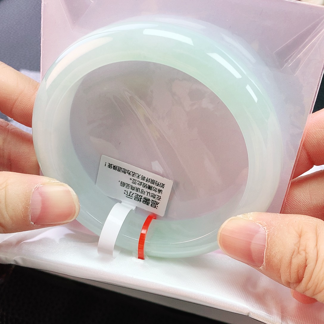 未镶嵌手镯翡翠58圈