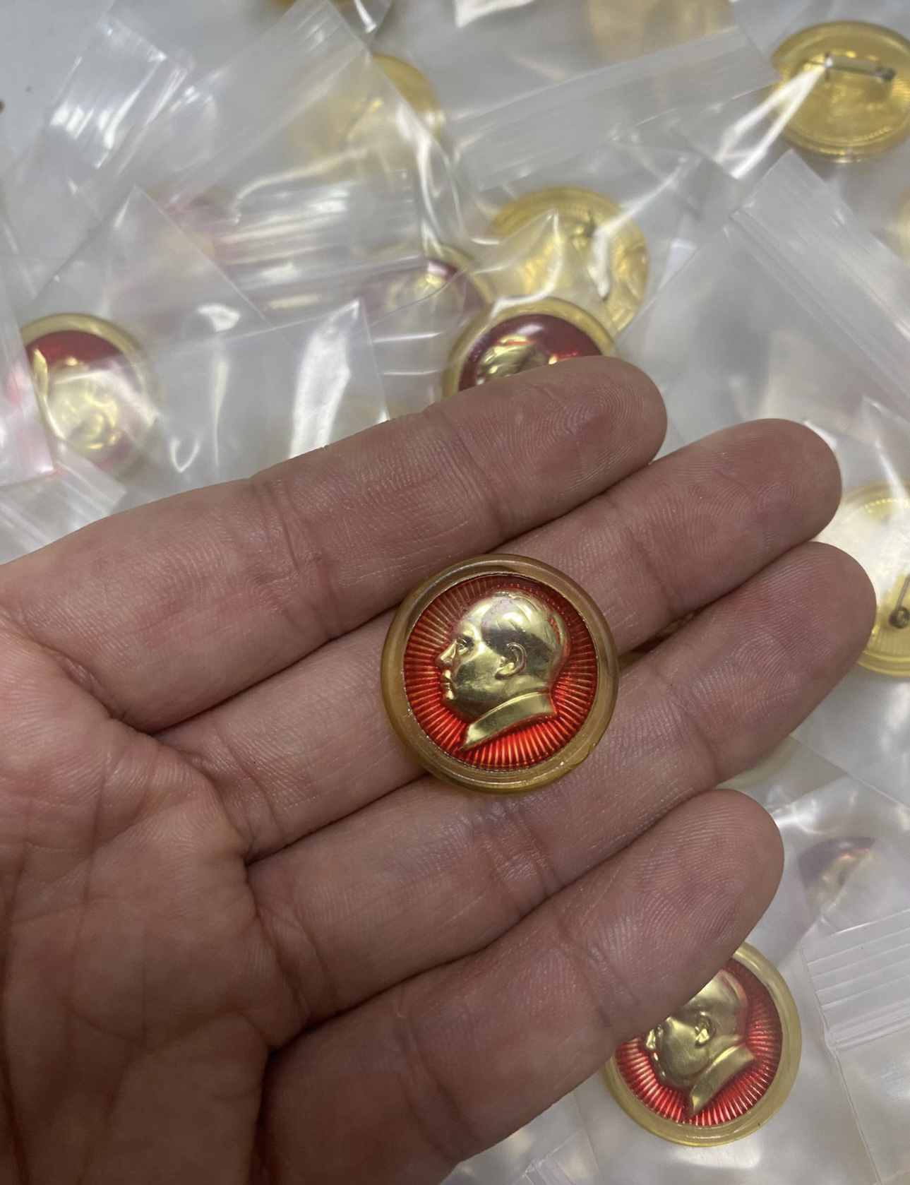 铜胸针 手工有机老像章，包老保真复古