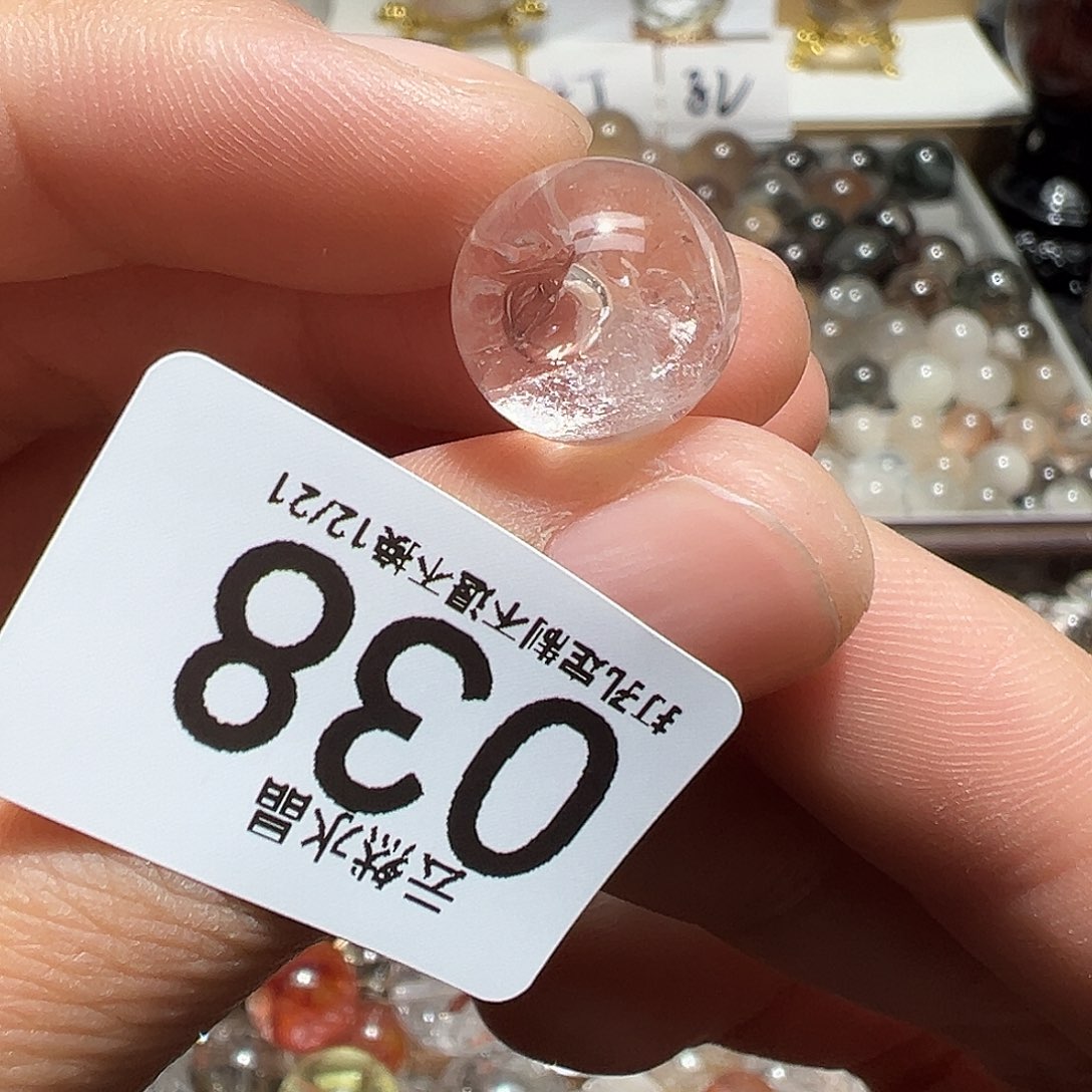 水晶未镶嵌珠宝半成品