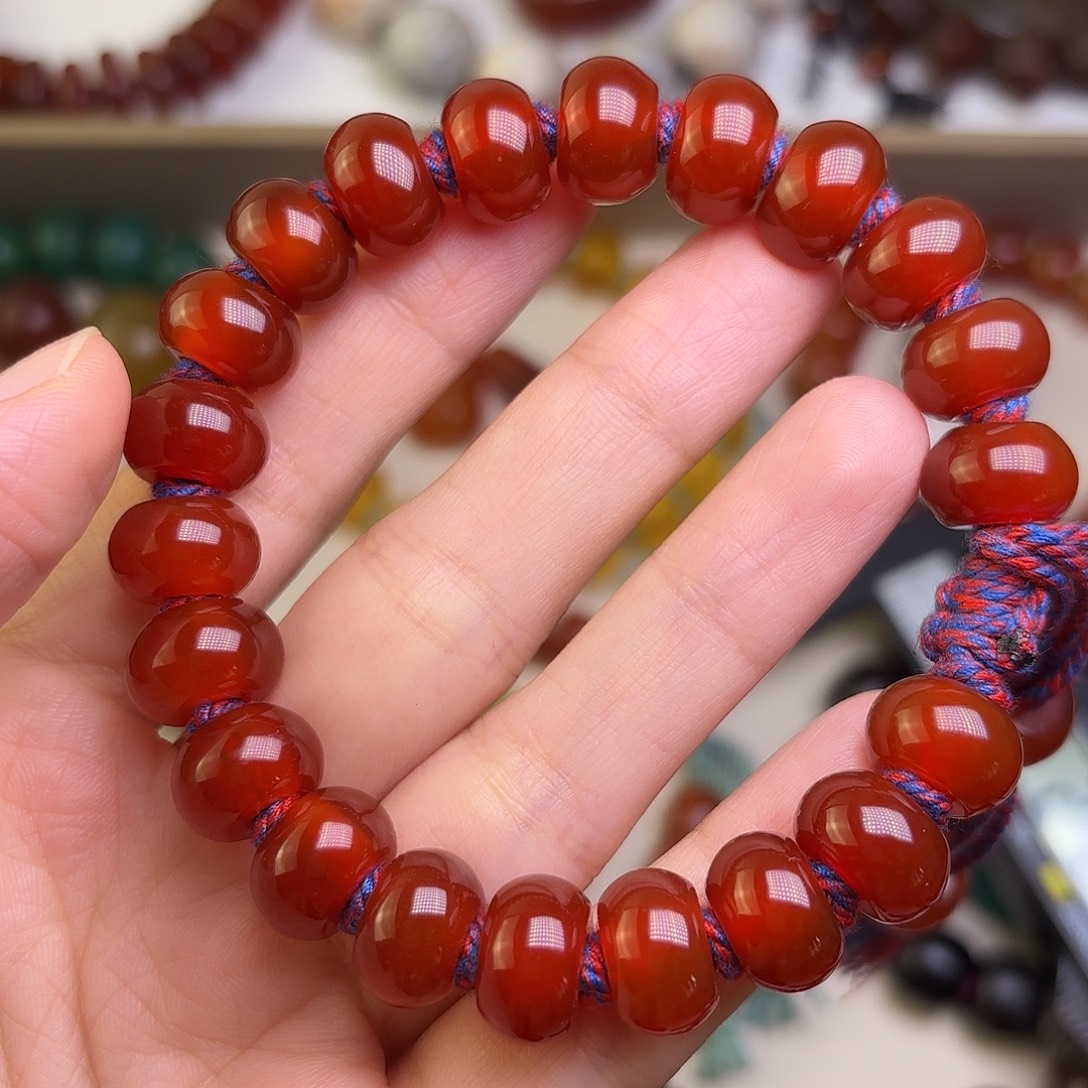 小***乖玛瑙/玉髓未镶嵌颈饰