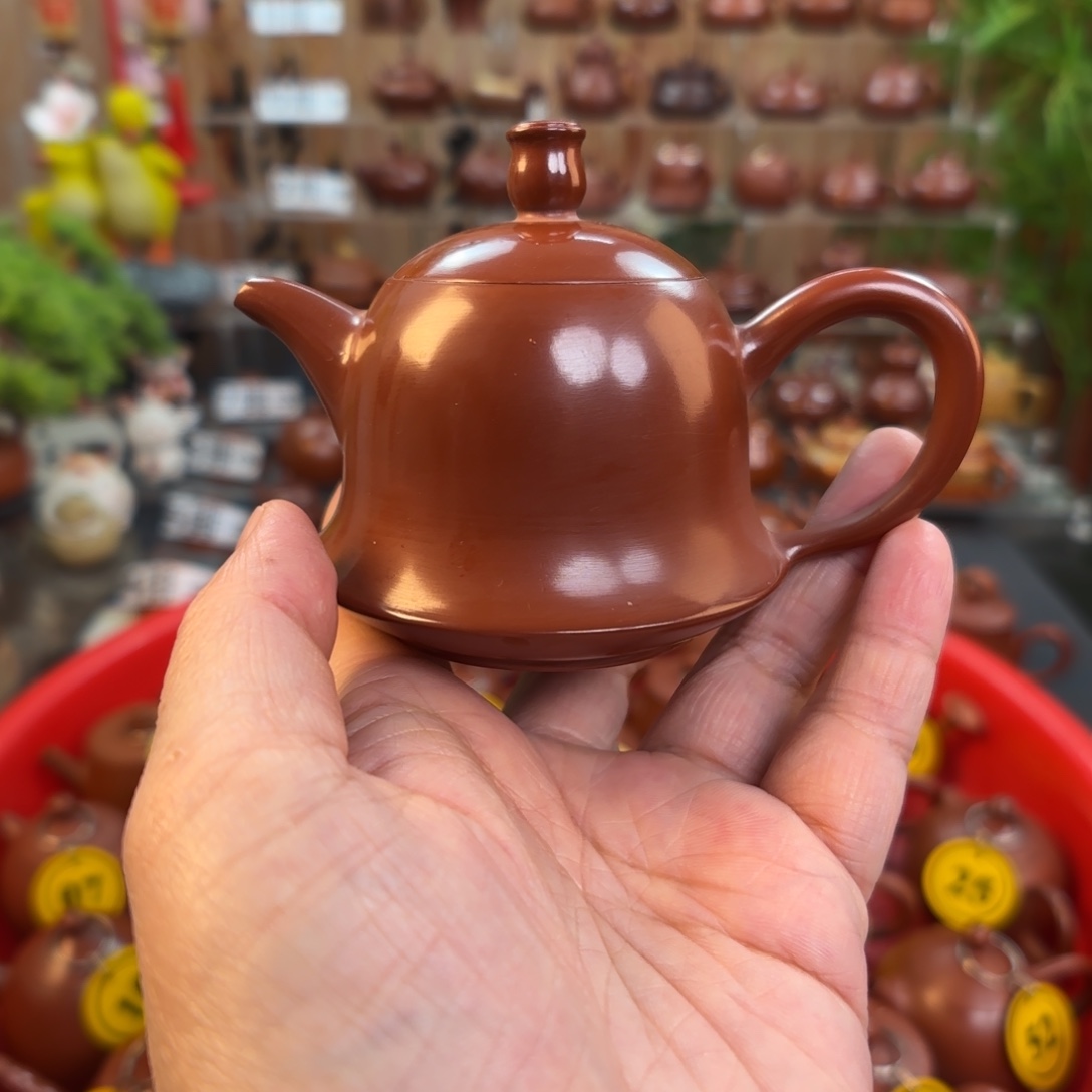 任***币茶壶朱泥朱泥茶壶微瑕110C