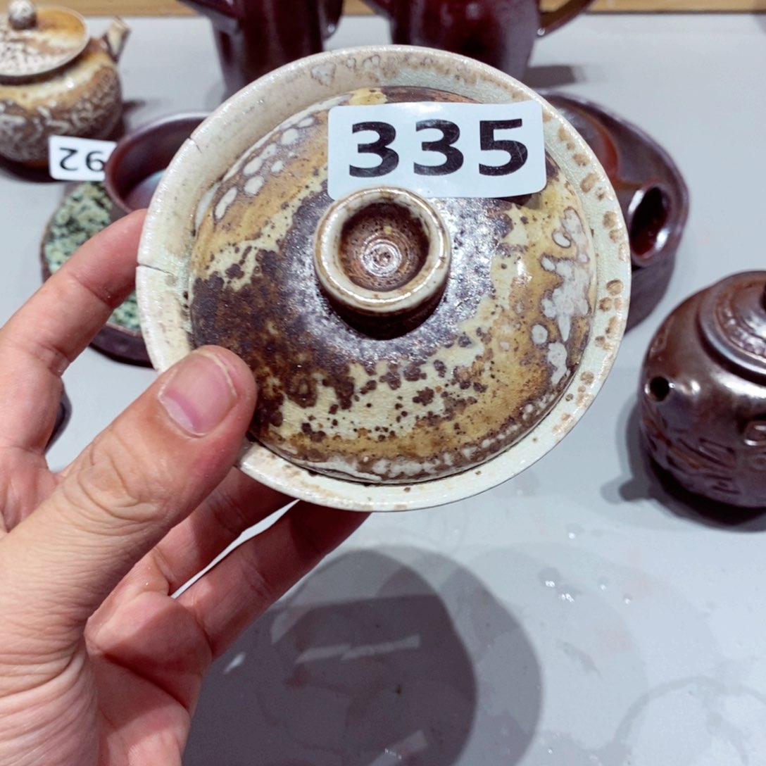 柴烧茶具陶瓷杯子