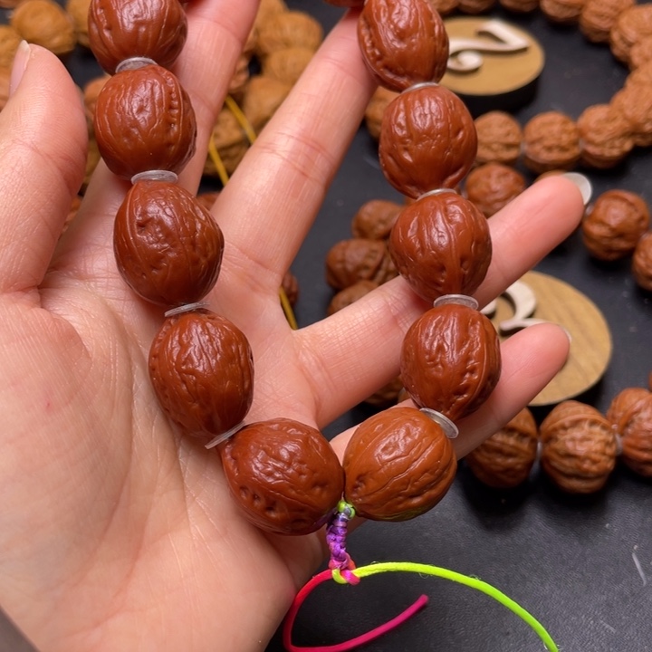 手串文玩核桃油润蜜枣