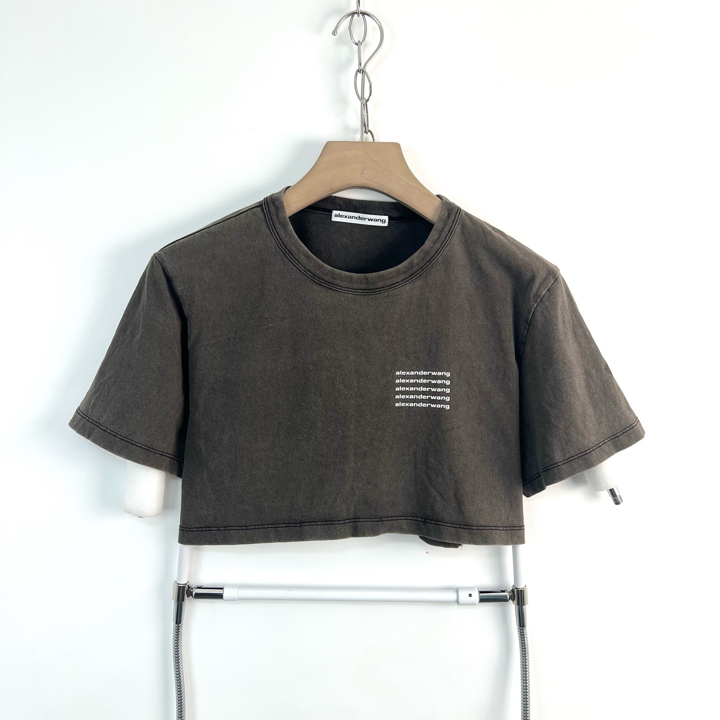 95新 Alexander McQueen/亚历山大·麦昆 97新/XS码/圆领T恤/0032