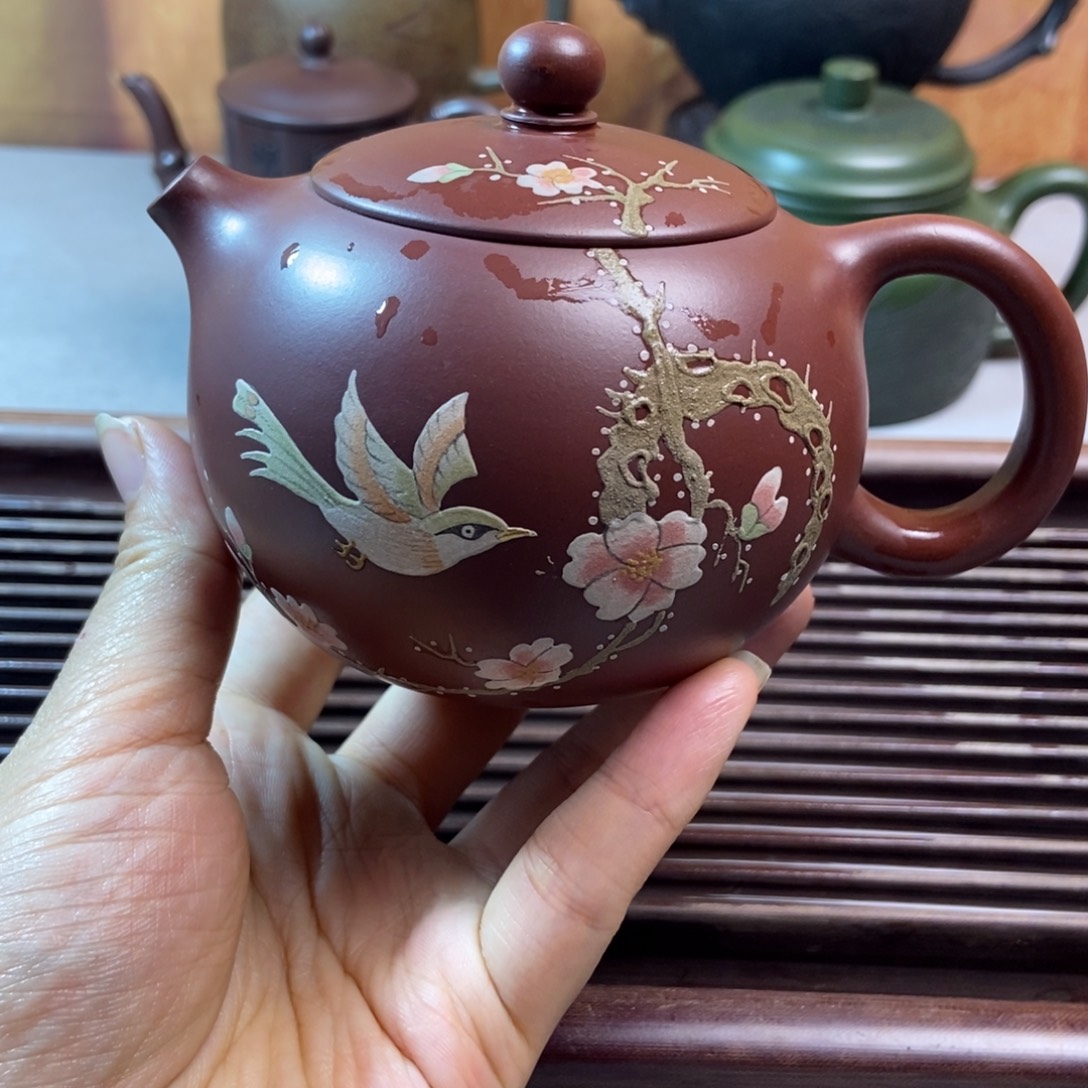 紫砂茶壶紫砂全手工定制
