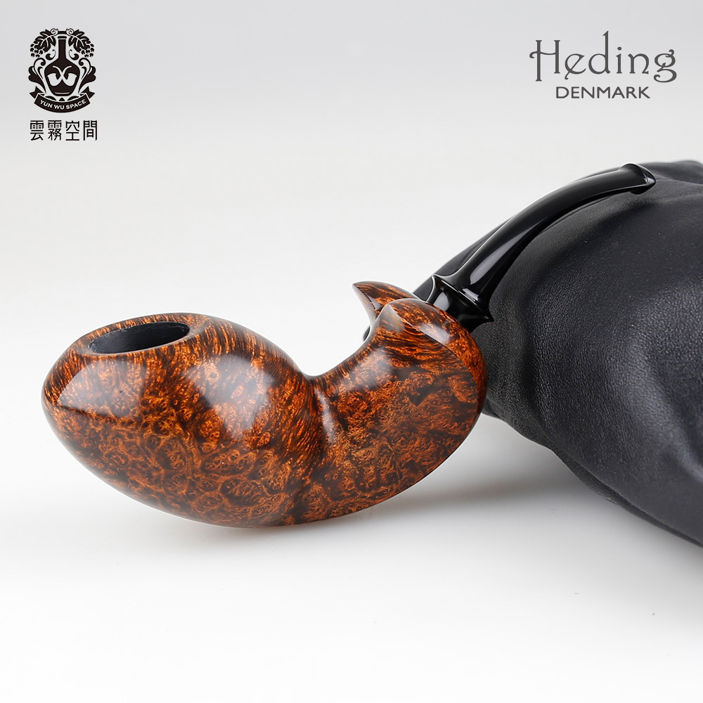 丹麦彼得·黑丁石楠木烟斗男士进口石楠木烟具手工烟斗自由式