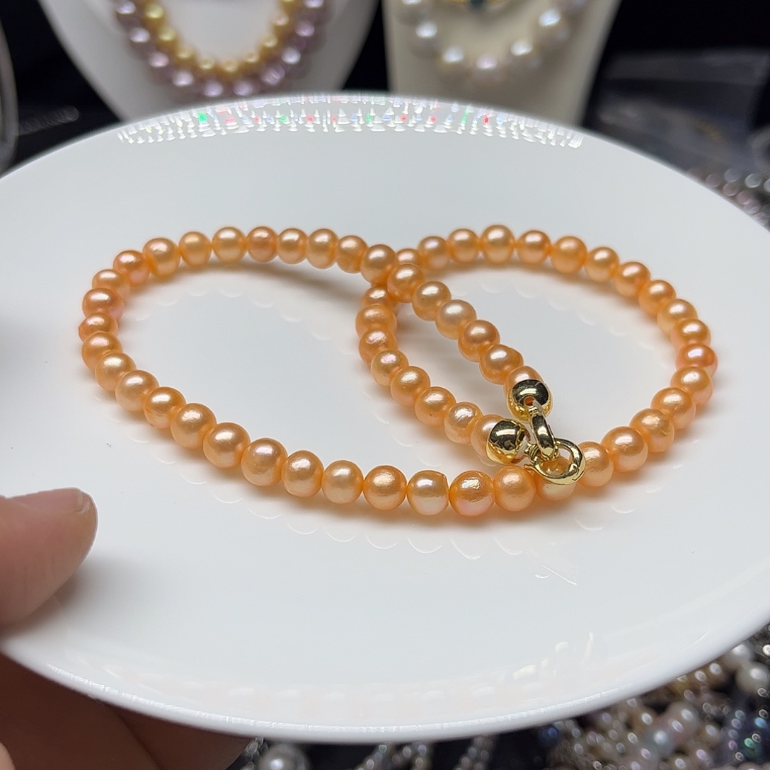 淡水珍珠未镶嵌颈饰