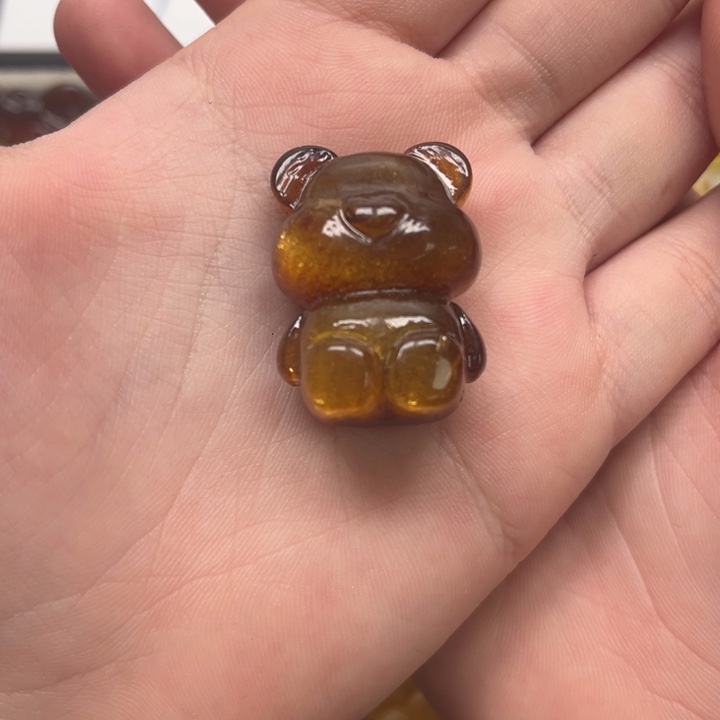 裸石琥珀未镶嵌天然蜜蜡配件