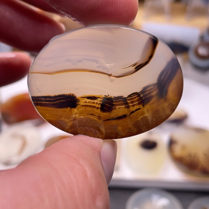 玛瑙/玉髓未镶嵌吊坠(不含链)