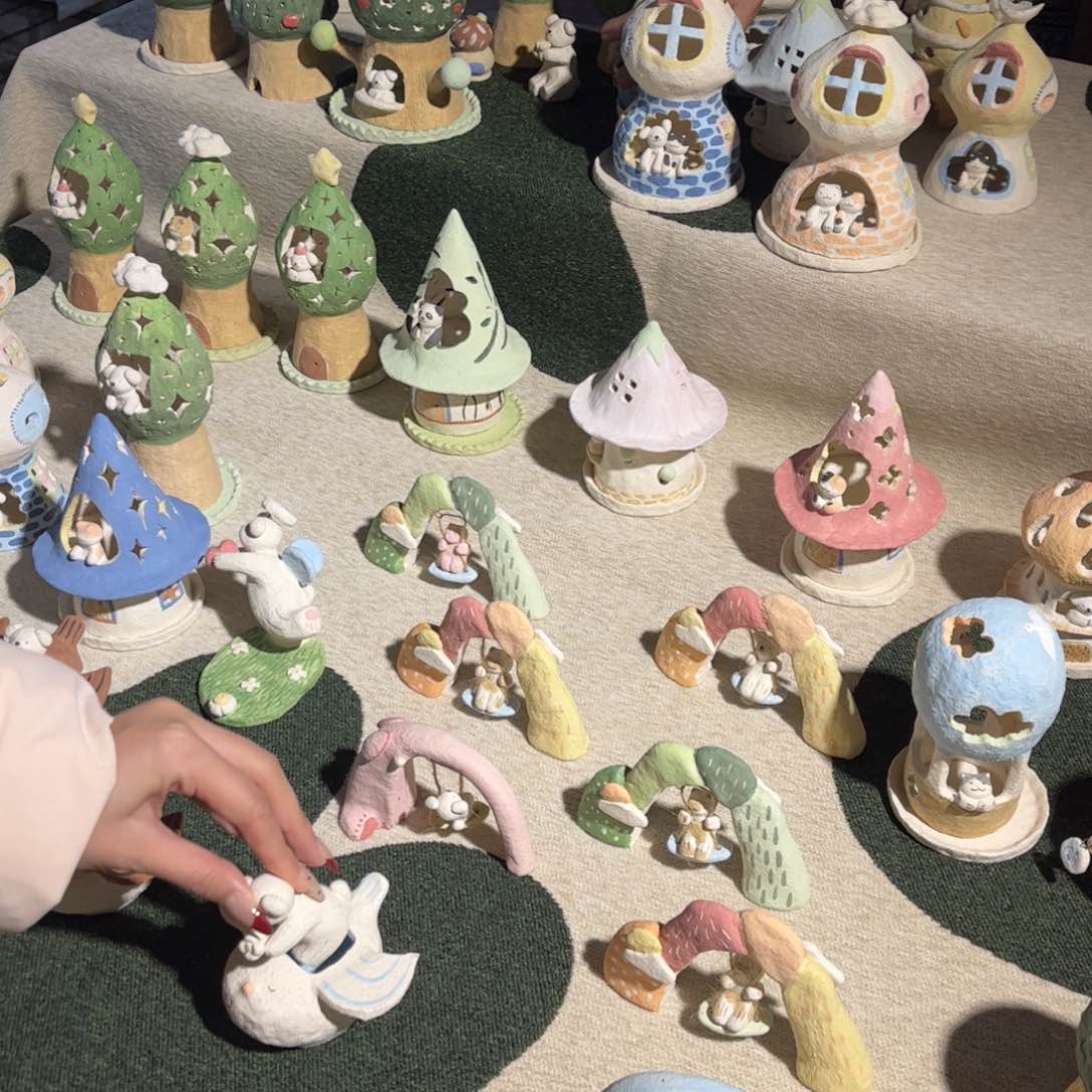 瓷片8808一起逛集市拉