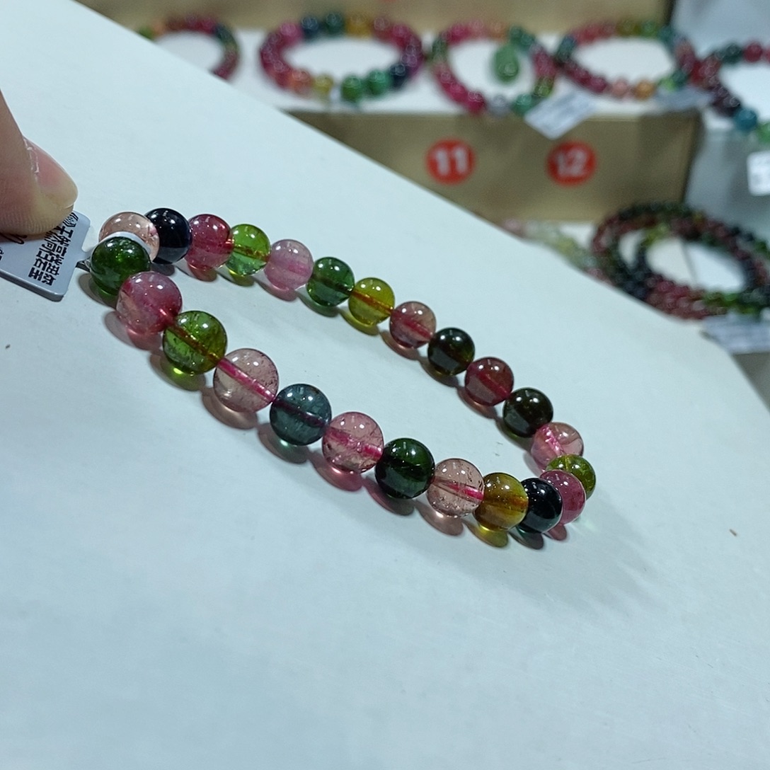 碧玺多样性未镶嵌