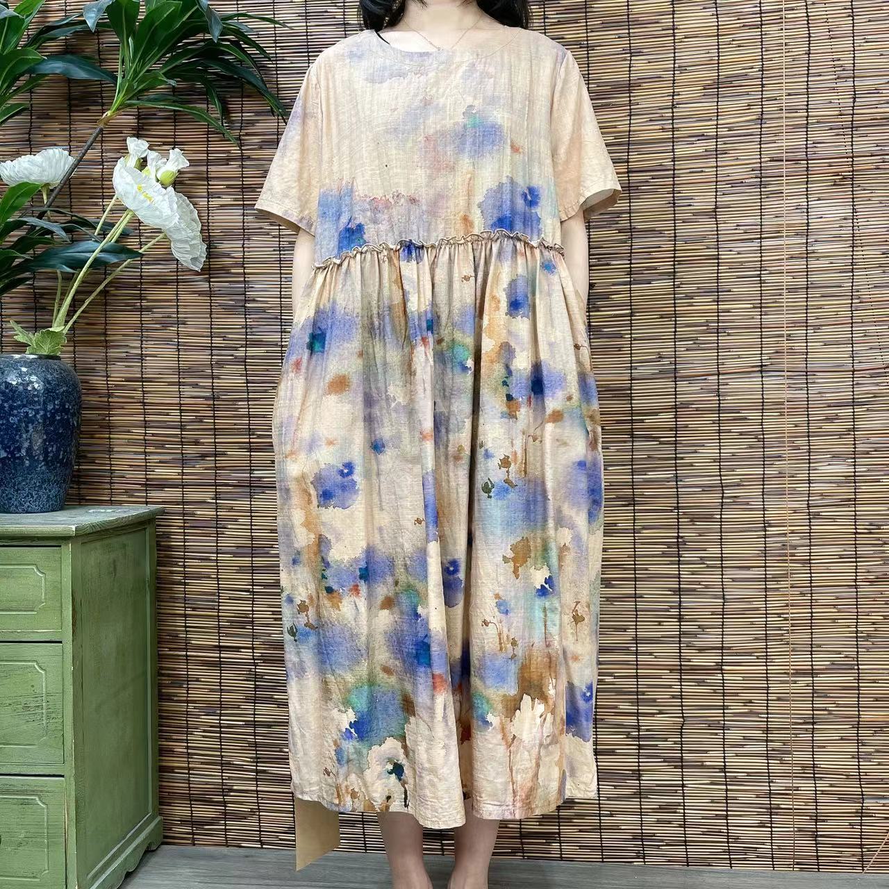 2352款春夏时尚气质优雅减龄显瘦连衣裙QZ