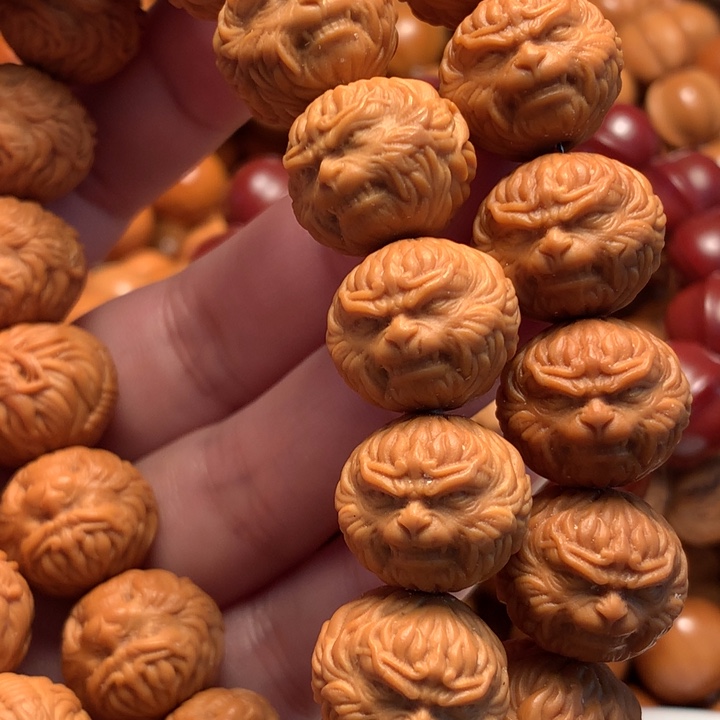 【闪购商品】猴头核桃手串王*杰悟空