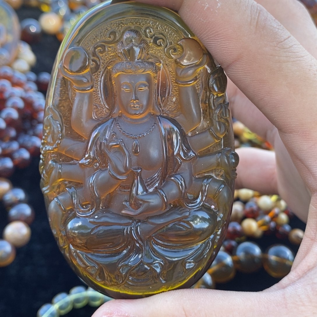 琥珀未镶嵌珠宝奇石