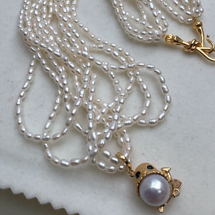 淡水珍珠颈饰未镶嵌