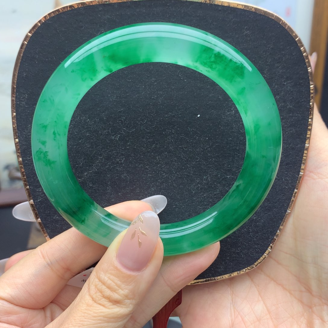 石英质玉手镯未镶嵌肉***5