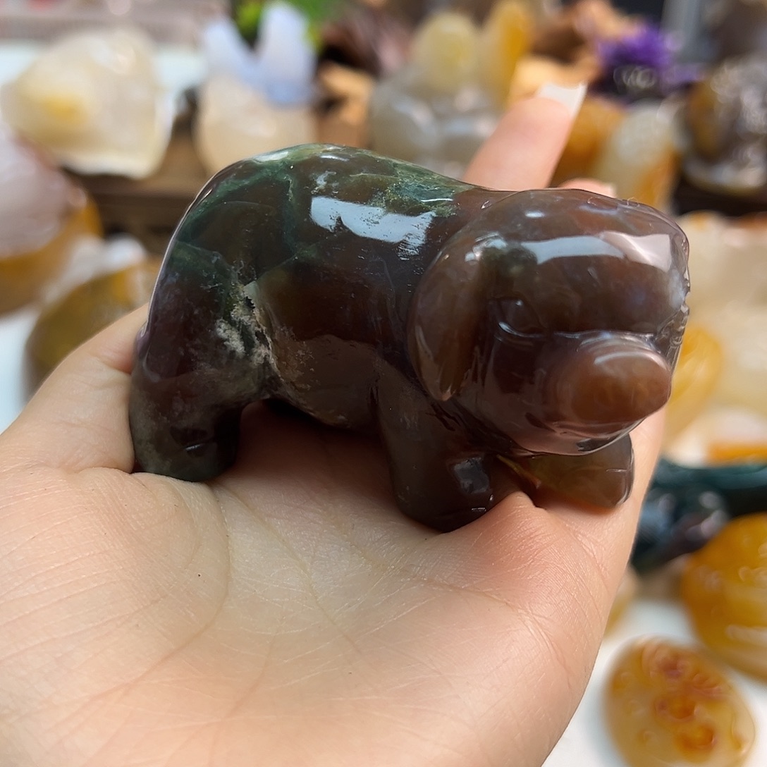 玛瑙/玉髓未镶嵌颈饰