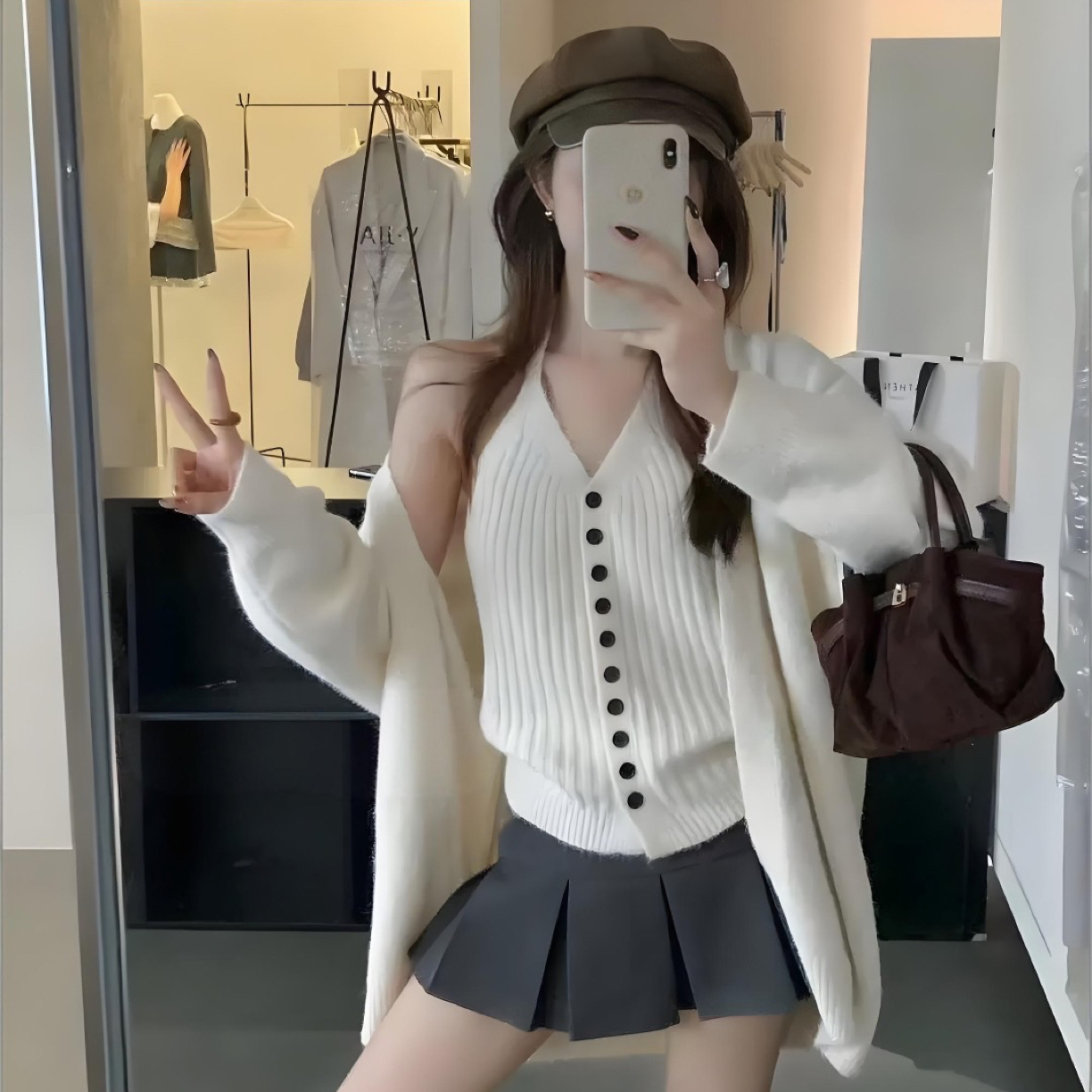 ♥美姐姐♥秋季时尚洋气韩版上衣 毛衣