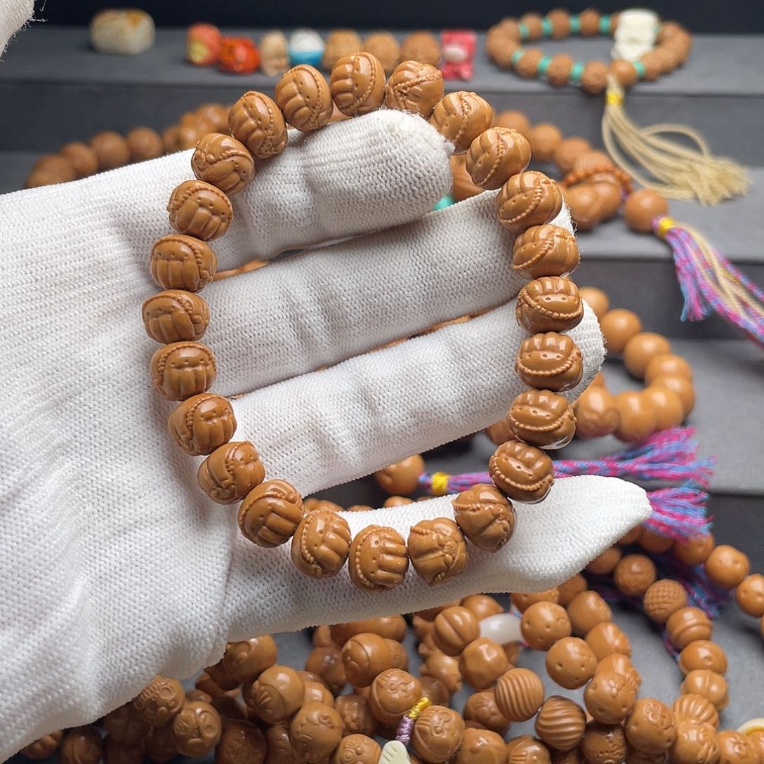 猴头核桃吊坠微瑕佛手