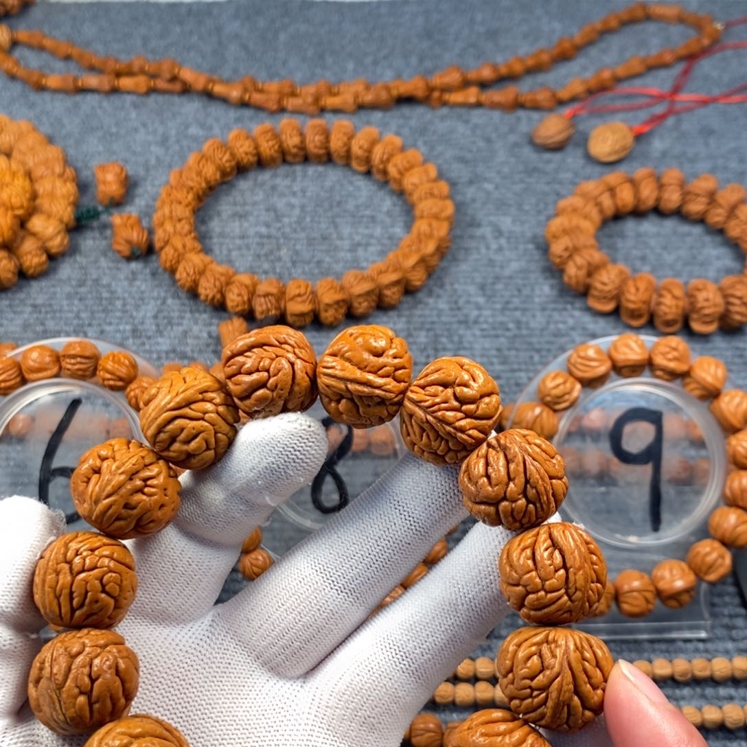 桃核手串1号链接桃核