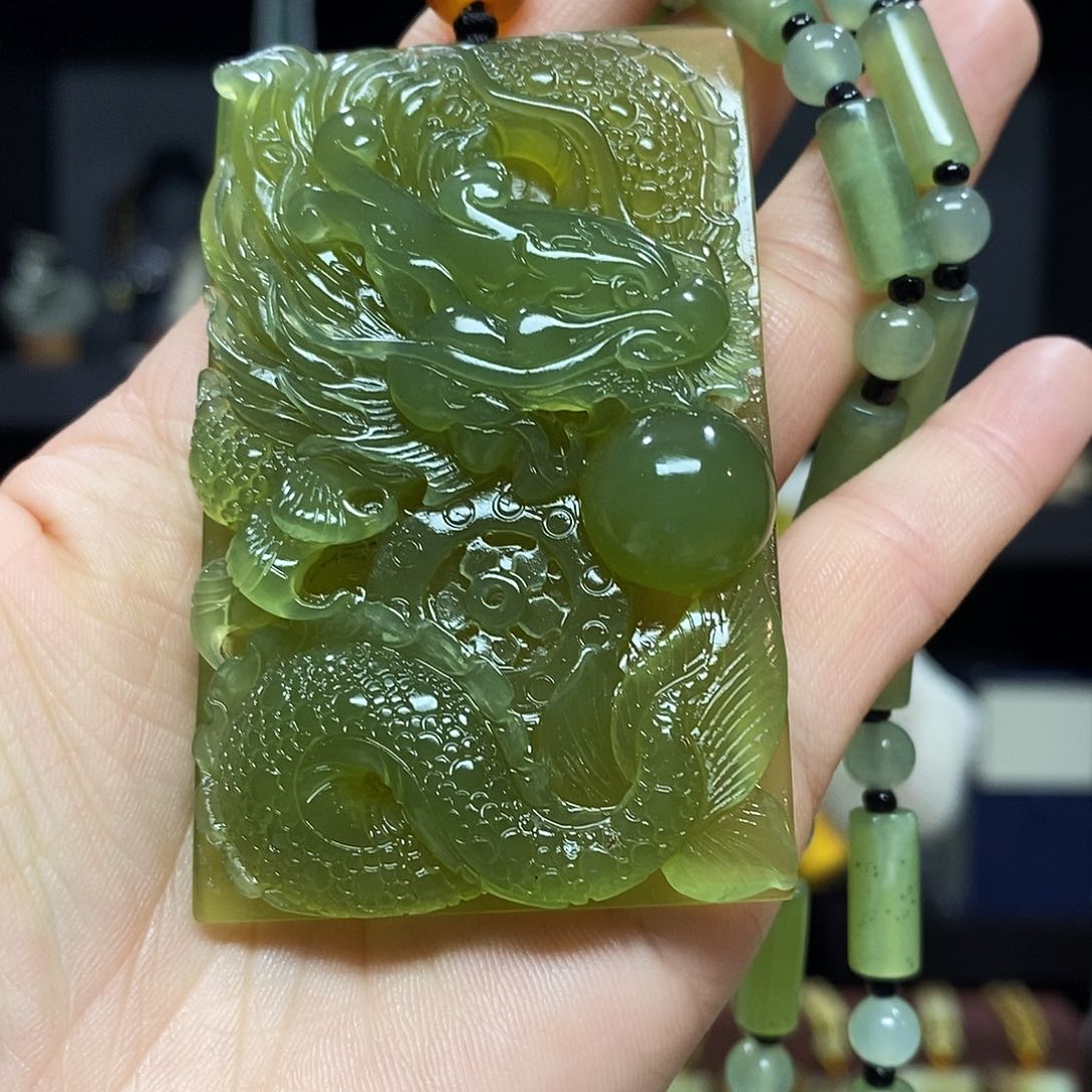 岫玉挂件吊坠未镶嵌