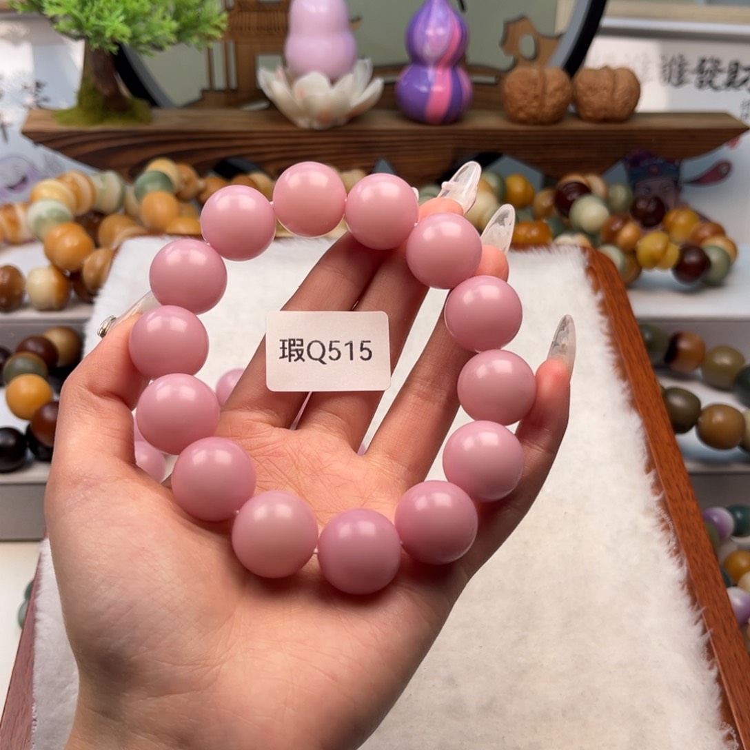 菩提根/象牙果手串梦***家18mm瑕圆珠一串q515