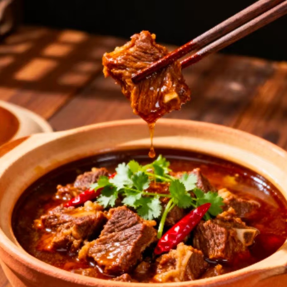 现做牛肉钵！常德钵子菜！加热即食！懒人必备！