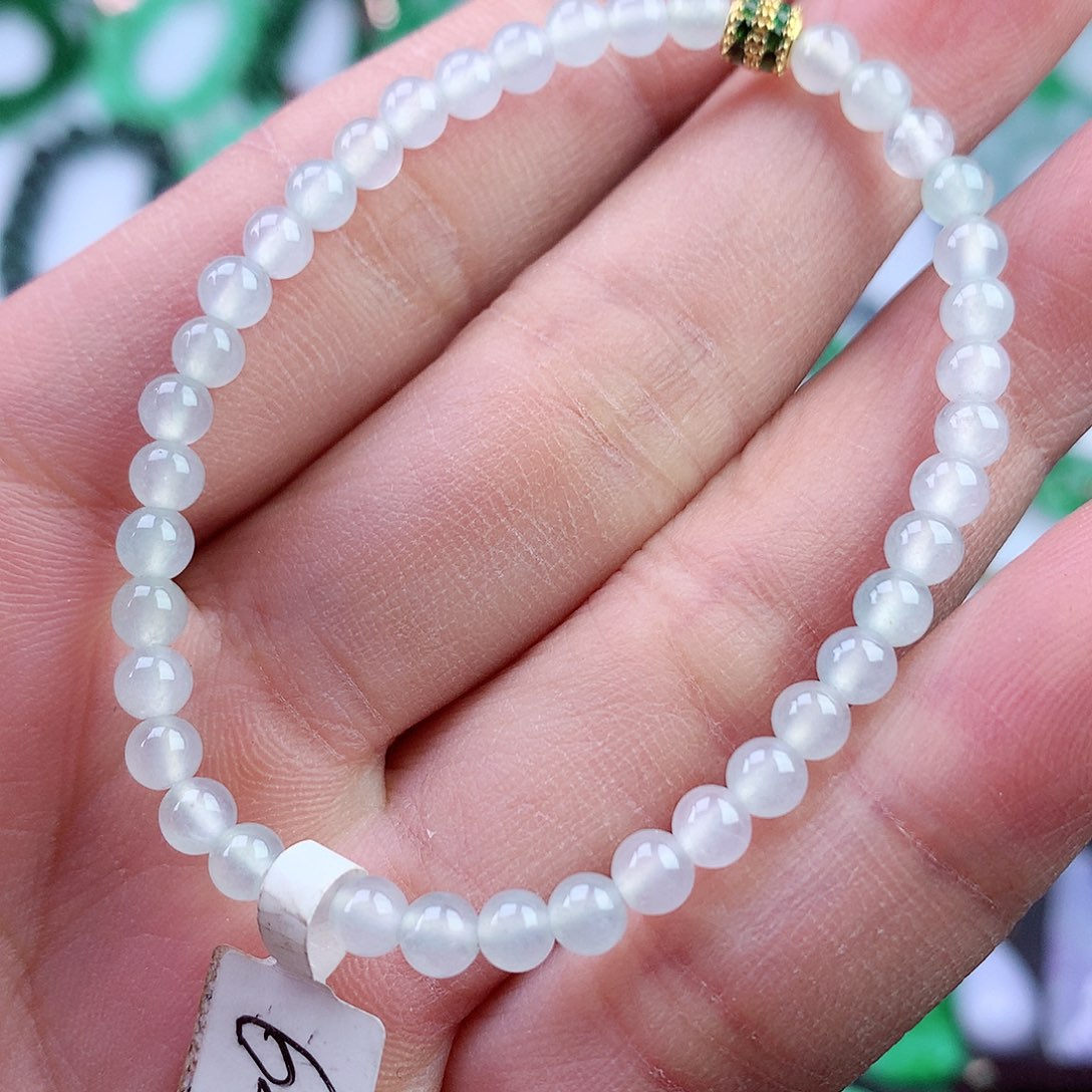 未镶嵌手链翡翠手串