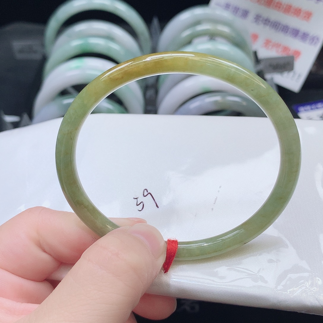 翡翠未镶嵌手镯316