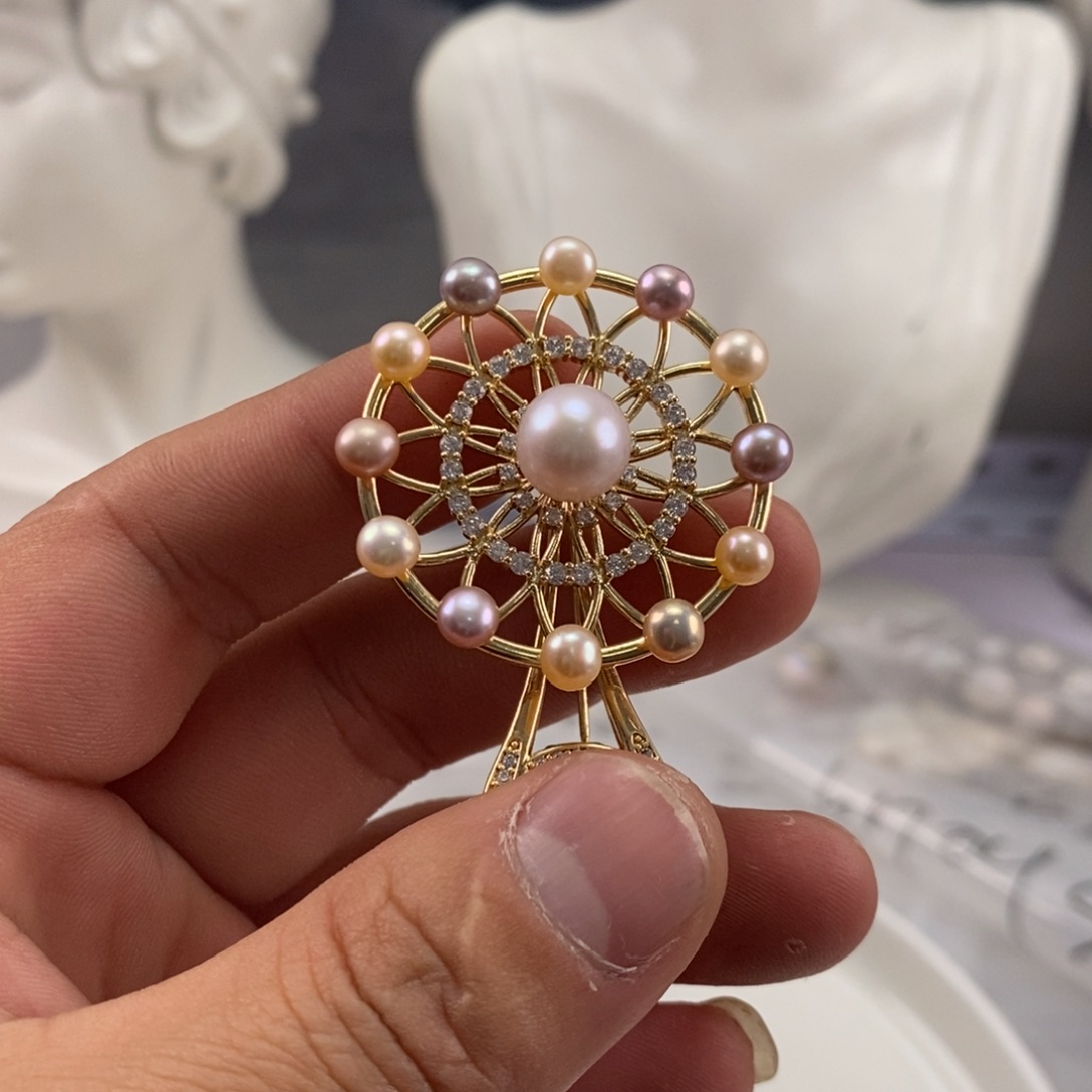 淡水珍珠颈饰未镶嵌