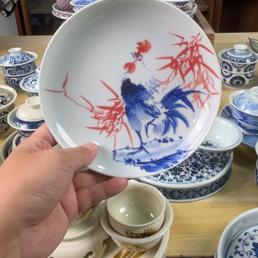景德镇手工手绘茶具