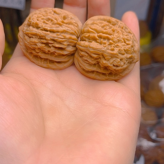 文玩核桃吊坠四座楼