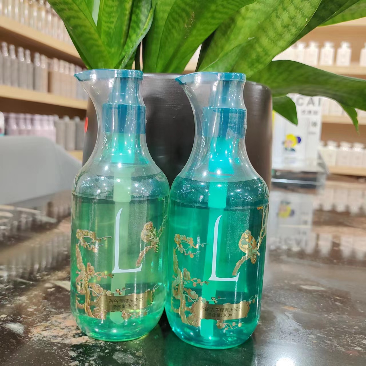 清洁舒爽头皮水秀发轻盈丝滑