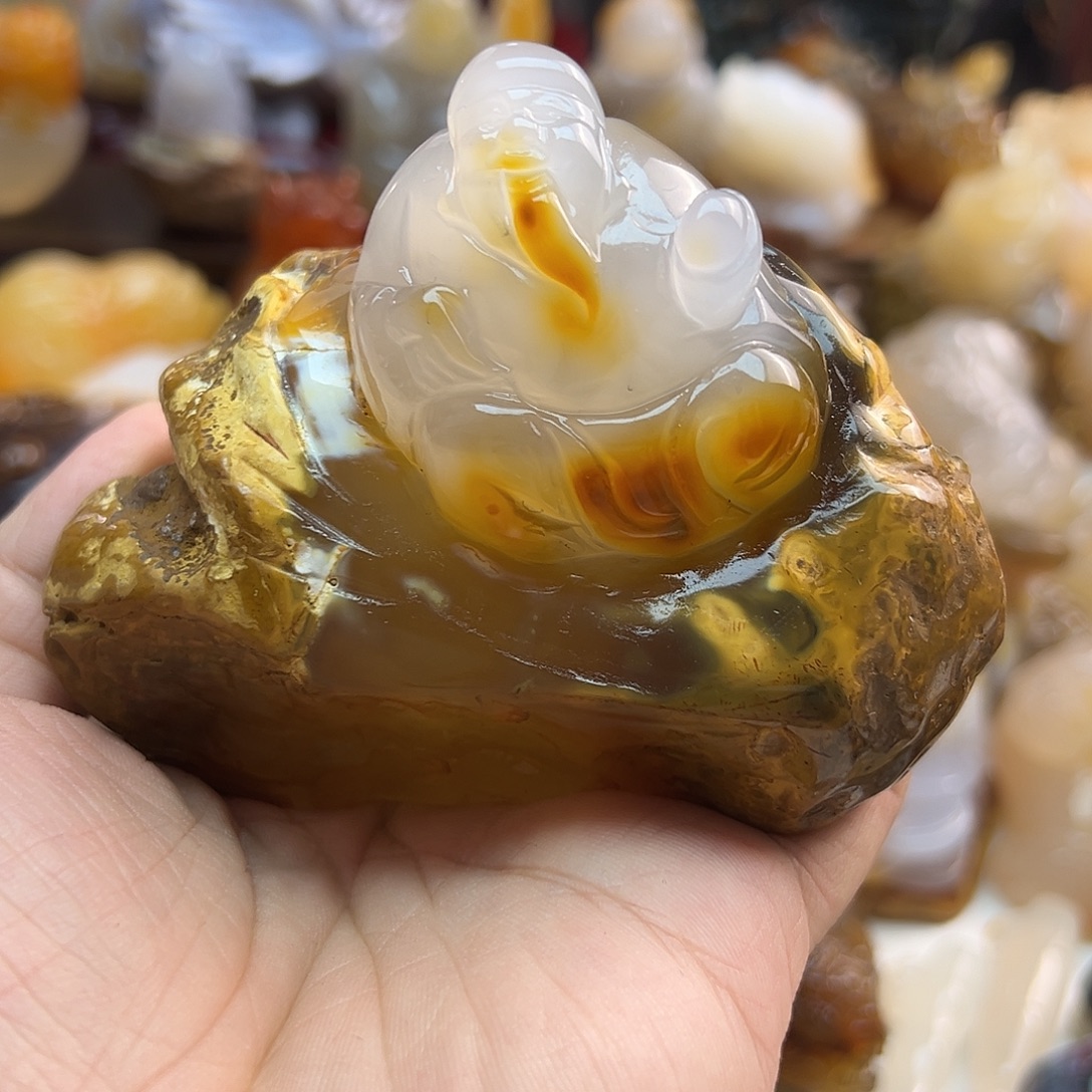 玛瑙/玉髓未镶嵌颈饰