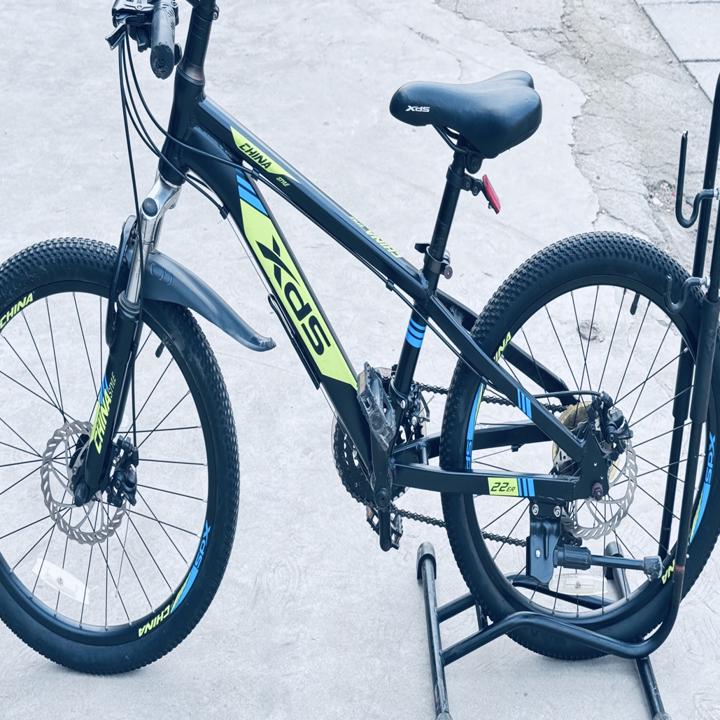 阿德儿童山地车，带变速，铝合金，20寸，成新8.5成新.