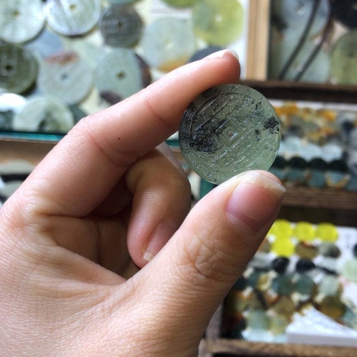 岫玉岫玉挂件未镶嵌